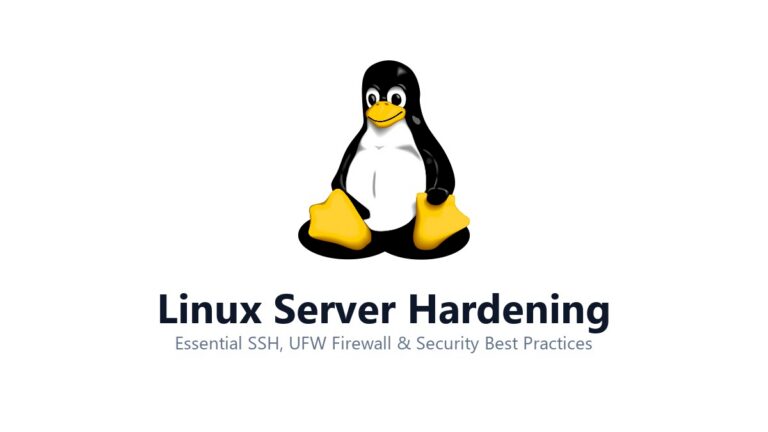 Linux Server Hardening with Tux, SSH Keys and UFW Firewall Security
